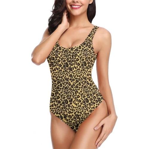 New Swimsuit Leopard Grain Print Beach Bikini Bubble Hot Spring Sexy Swimsuit Beach Summer Party Fashion Womens Bathing Suit