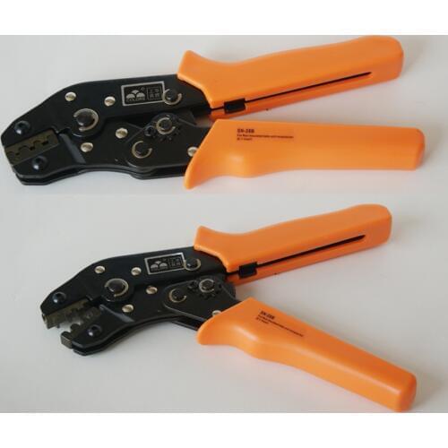 SN-28B Pin Crimping Tool Crimping Plier 2.54mm 3.96mm 28-18AWG 0.1-1.0mm2 Square dupont crimp tool