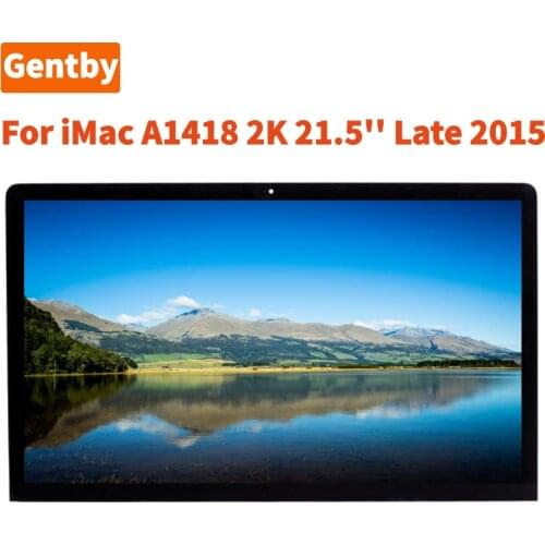 Original A1418 2K For iMac A1418 2K 21.5 "Late 2015 LM215WF3(SD)(D5) LCD Screen Assembly Replacement Serial Number C02TH0JJGG7D