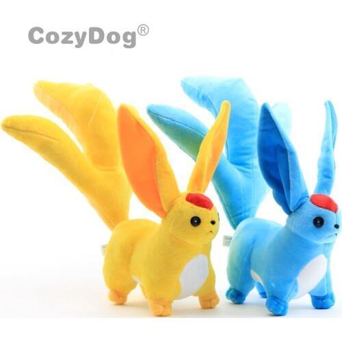 Fox Plush Toy Dolls 11" 27cm Anime Crystal Beasts Lovely Children baby kids Christmas Birthday Gift Pillow Soft Sleeping toys