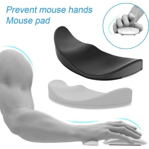 Mouse Wrist Rest Silicone Hand Cushion Soft Pad Mouse Wrist Rest Durable Office Palm/hand/wrist Support Moves With Wrist Pads