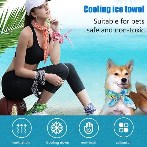 Hot Multipurpose Quick-drying Towel Outdoor Sports Cooling Towel Suitable for Camping Hiking Sports