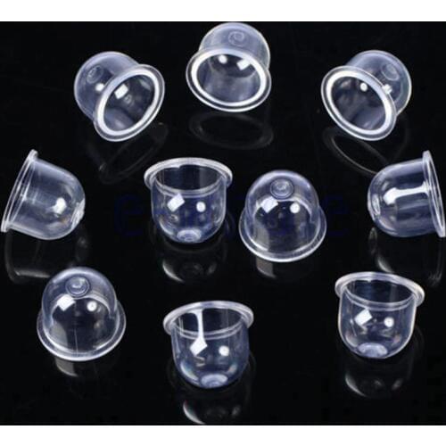 10pcs Transparent Fuel Pump Carburetor Primer Bulb Oil Bubble Chainsaw Blower Trimmer Replacement 19/22mm