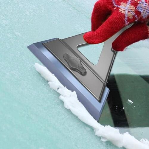 Car Snow Removal Scraper Tool Ice Shovel Defrost Window Windshield Windscreen Refrigerator Snow Winter Cleaning Glass Accessorie