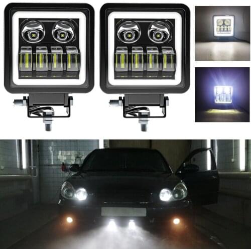 1/2PCS 12V 40W Work Light led bar LED light bar Fog Lamp for Truck Tractor SUV 4x4 Car Led Headlights Lighting Spot work bar