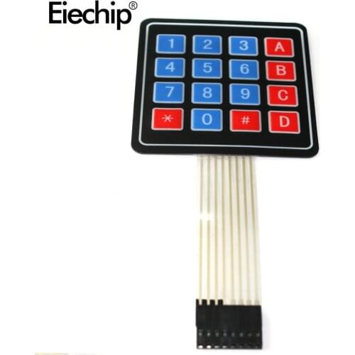 1pcs/lot Smart Electronics 4*4 4x4 Matrix Array Keyboard 16 Key Membrane Switch Keypad For arduino DIY Starter Kit