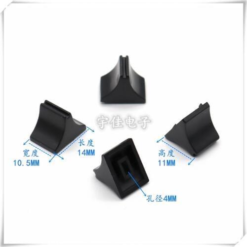 10 Piece Straight slide potentiometer button cap mixer fader cap sound card push key cap knob inner hole 4mm