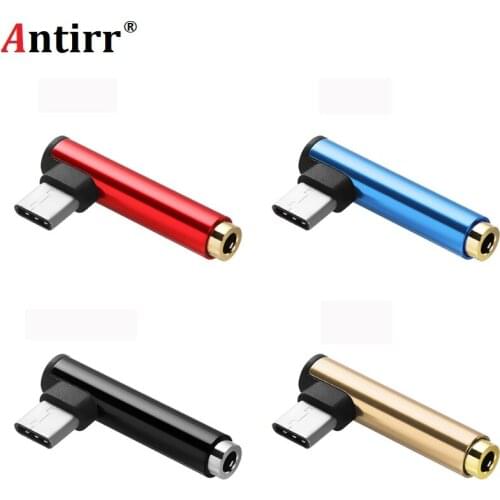 2 in 1 Mobile Phone Adapters USB C Type C To 3.5mm Headphone Jack Aux Audio Adapter for Xiaomi Letv Meizu Redmi