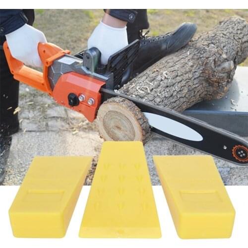 3Pcs 5inch Plastic Chainsaw Wedges For Logging Falling Cutting Cleaving Chainsaw Tree Felling Accessories