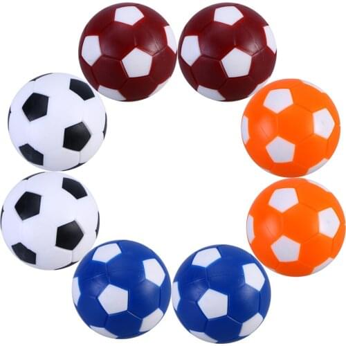 8PCS Mini Colorful Table Soccer Footballs Replacement Balls Tabletop Game 36mm