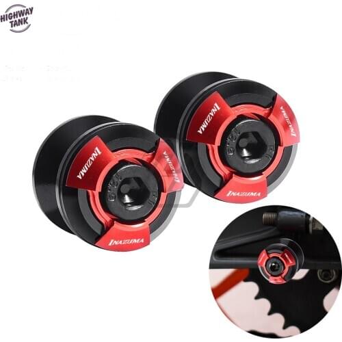 Motorcycle Accessories Swingarm Spools Slider Stand Screws Case for Suzuki Inazuma / F 2013-2017