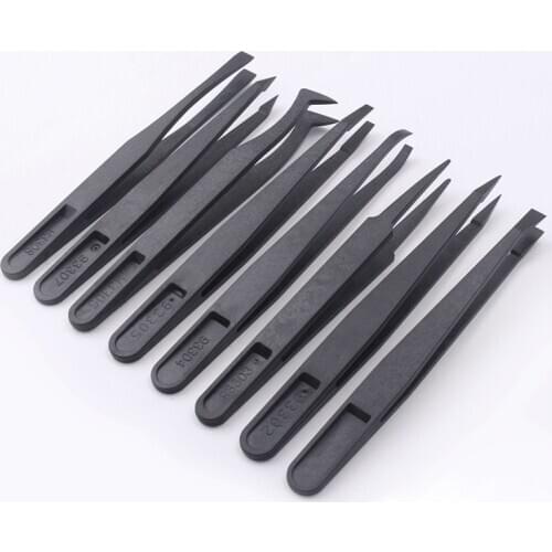 Anti-static Plastic Tweezers Heat Resistant ESD Safe Opening Tool Kits for Mobile Phone Tablets Repair Tools Kit