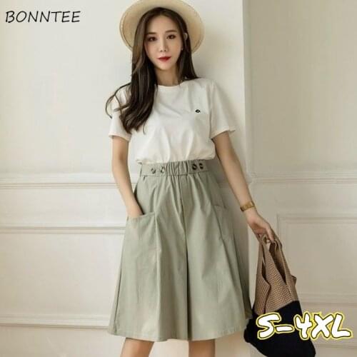 BONNTEE Women's Office Shorts