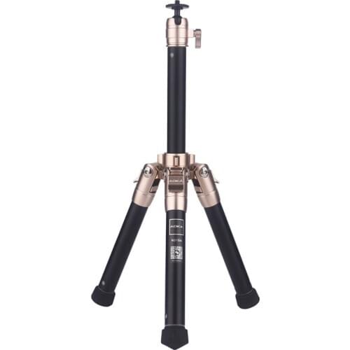 AOKA N215A Aluminium Alloy Mini Tripod Phone Selfie Stick Flexible Table Tripod Camera Mini Tripod For Video Digital Camera