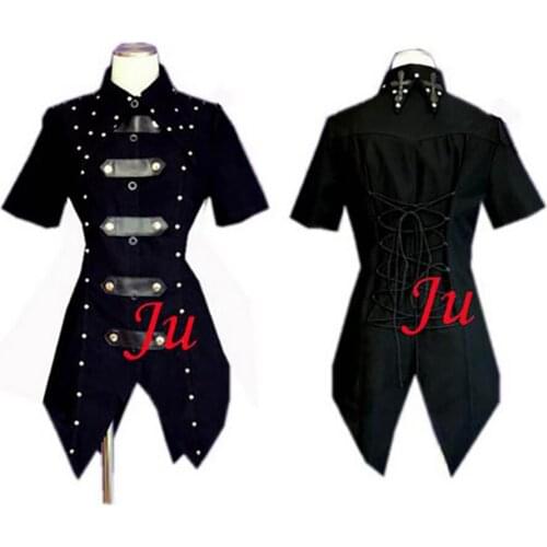 Gothic Lolita Punk Fashion Shirt Jacket Coat Cosplay Costume Tailor-made[CK415]