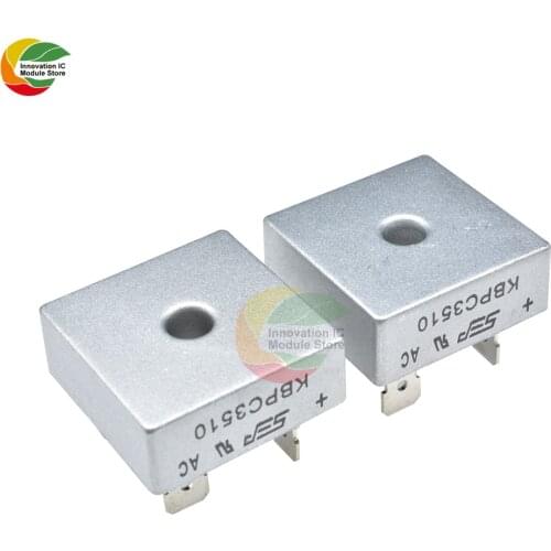 5PCS/Lot Bridge Rectifier Diode KBPC3510 35A 1000V Single Phase Bridge Rectifier Original Integrated Circuit