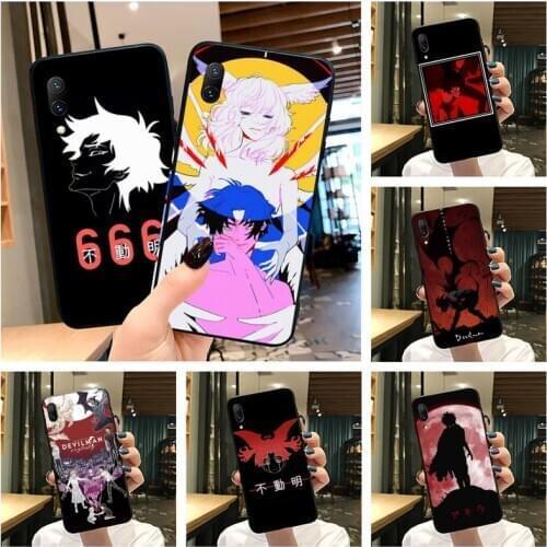 HUAGETOP Devilman Crybaby Soft Phone Case Cover For Vivo Y91c Y17 Y51 Y67 Y55 Y7s Y81S Y19 V17 vivos5