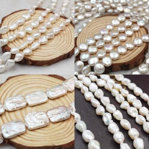 Natural Freshwater Pearls Fashionable Baroque Recycled Beads Used in Jewelry Making DIY Necklace Bracelet Jewelry Accessories