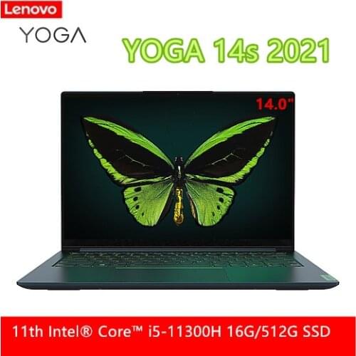 Lenovo laptop YOGA 14s New 2021 i5-11300H 16GB RAM 512GB SSD 14 inch Full screen ultrathin laptop