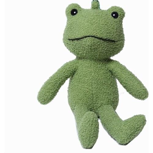 NEW Cute Frog Plush Babys Shoulder Bag Baby Plush Toys Three Styles Cute Phone Bag Cosmetic Bag Coin Purse Perfect Gift 43cm