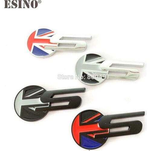 New Car Styling 3D Metal Chrome Zinc Alloy Emblem Car Body Badge Sticker Decal Auto Accessory UK Flag S for F-type XF XJL