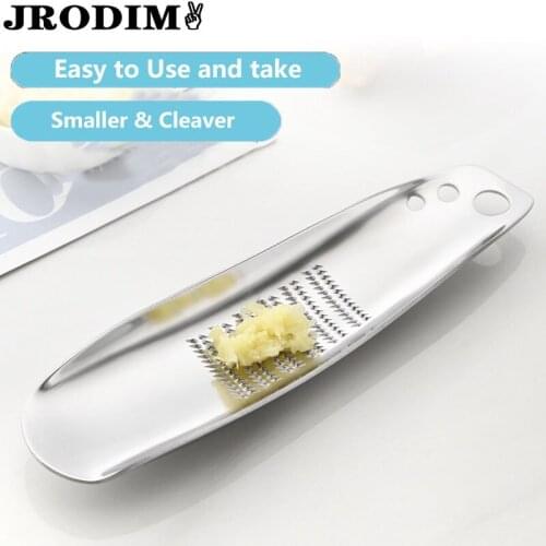 Manual Garlic Press Stainless Steel Garlic Ginger Grinder Grater Vegetables Cheese Chocolate Grinder Kitchen Tools Accessories