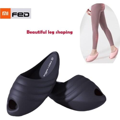 Xiaomi Womens Slimming Leg Correction Sports Shoes Sculpting Hip Thin Yoga Lightweight Massage Rocking Shockproof Slipper
