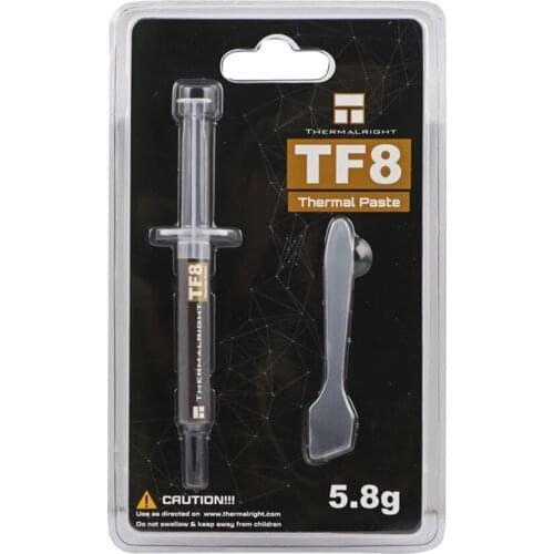 Thermalright TF8 5.8g 13.8 W/m.k high-end thermal grease non-conductive and high thermal conductivity suitable for GPU cooler