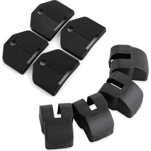 8Pcs/set Car Door Lock Decoration Cover Door Check Arm Protection Cover For Ford Focus 2 MK2 2005-2013,Auto Accessories