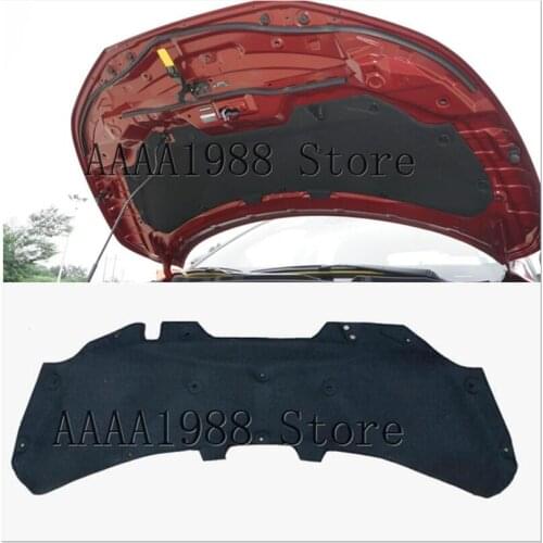 2014-2019 For Nissan Qashqai Dualis J11 Car Heat Sound Insulation Cotton Front Hood Engine Firewall Mat Pad Cover Noise Deadener