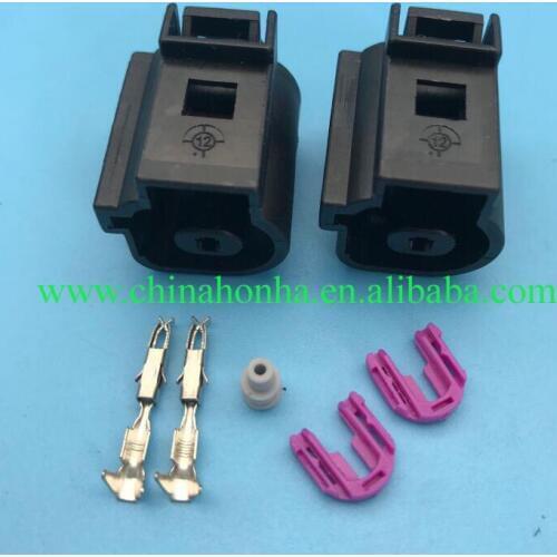 10/20/50/100pcs/lot 1 Pin/Way 1J0 973 081 1J0973081 Polig STECKER Oil Pressure Sensor Connector Plug