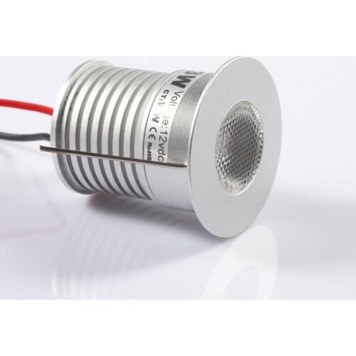 12V 24V CREE 3W Mini Downlight LED Ceiling Spot Light 650mA Bulb Lamp Cabinet Bedroom Hotel Lighting Kit 30mm CE