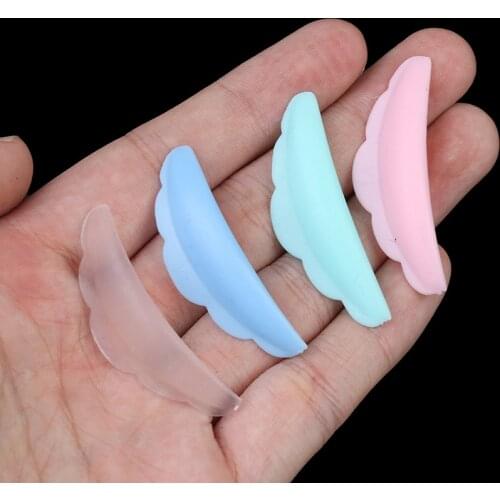 5/8Pairs Applicator Tools Silicone Eyelash Perm Pad Colorful Recycling Lashes Rods Shield Lifting 3D Eyelash Curler Accessories