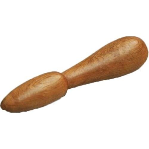 Acupuncture natural Sandalwood wood point massage wool health foot care gourd-shaped 13cm