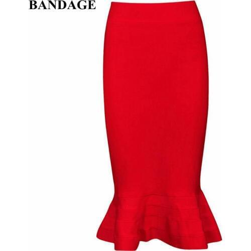 Bandage High-waisted Pencil Skirts