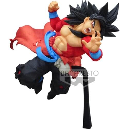 BANDAI Banpresto Dragon Ball Heroes Super Saiyan 4 Goku 7.1-Inch Collectible Figure BP39851