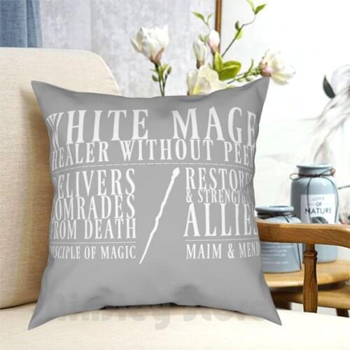 White Mage Pillow Case Printed Home Soft Throw Pillow Final Fantasy Ffxiv Final Fantasy Xiv Final Fantasy 14 A Realm