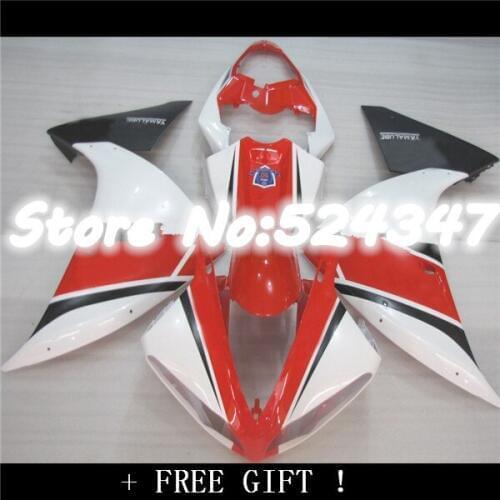 HOT sales Fit for YZF R1 2009 2010 2011 YZF-R1 09-11 YZF1000 R1 09 10 11 YZF R1 09 10 11 Red white black