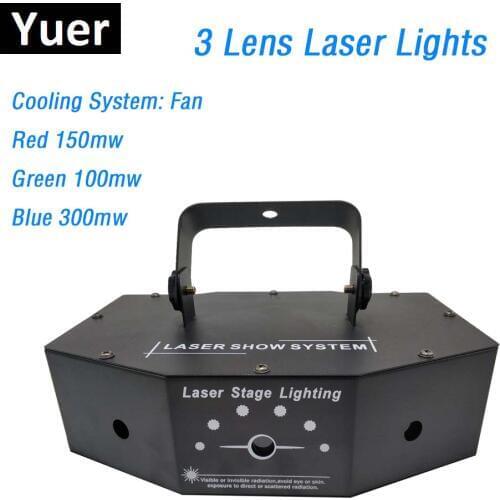 RGB 3IN1 550MW DMX512 Laser Line Scanner Stage Lighting Effect Projector Light DJ Dance Bar Xmas Holiday Party Disco Show Light