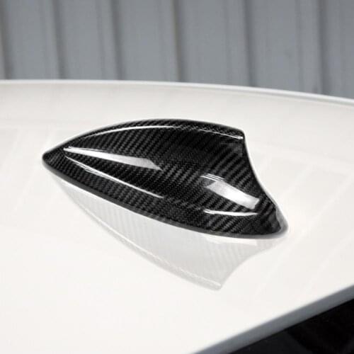 Self-adhesive Carbon Fiber Car Shark Fin Antenna Receiver Cover Trim for BMW F15 F16 F20 F21 F26 F45 F46 F48 F49 F85 F86