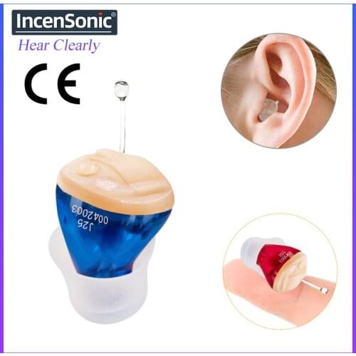 Hearing Aids Audifonos Mini Ear Sound Amplifier Portable Audiphones J25 Hearing Aid Digital Low Noise Hearing Device