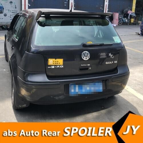 For Golf 5 Spoiler 2003-2009 Volkswagen Golf 4 wxk Spoiler ABS plastic Material Car Rear Wing Color Rear Spoiler