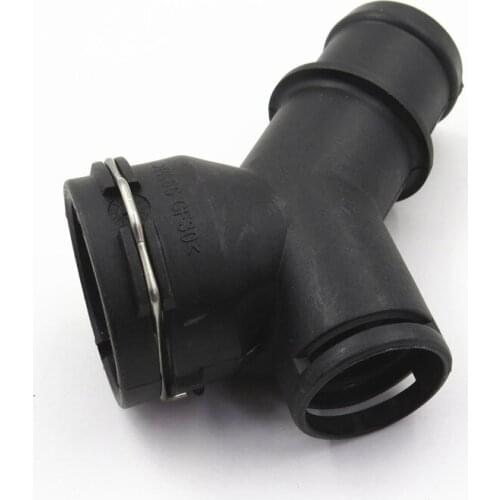 1Pcs Car 2.0T Three Links Radiator Pipe Coupling Part For Passat B6 Golf 6 MK6 Eos CC A3 Seat 1K0122291A-E 1K0 122 291