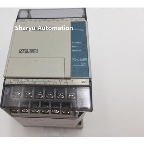 Input and output terminal PLC Controller FX1S-14MR-001 16 points Input points/Output points with IP65 Protection level