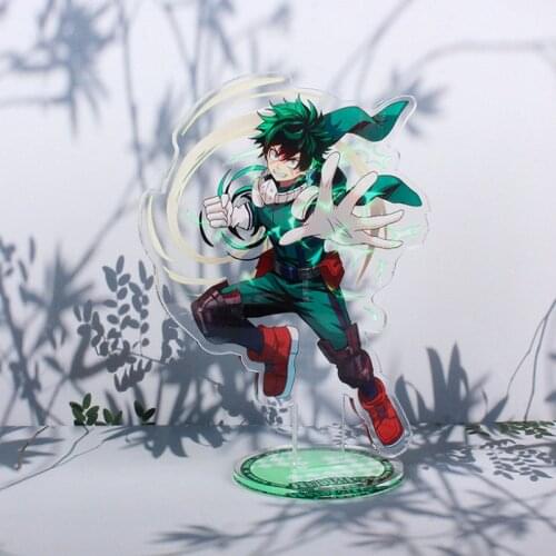 1 Pcs Cute 16cm Anime My Hero Academia Figure Acrylic Stand Model Action Figure Midoriya Izuku Bakugou Katsuki Asui Tsuyu Toys