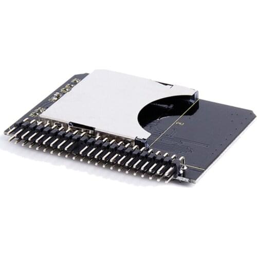 2 Pieces of IDE SD Adapter SD to 2.5 IDE 44Pin Hard Drive Adapter Card Male SDHC/SDXC/MMC Suitable for Notebook Computer