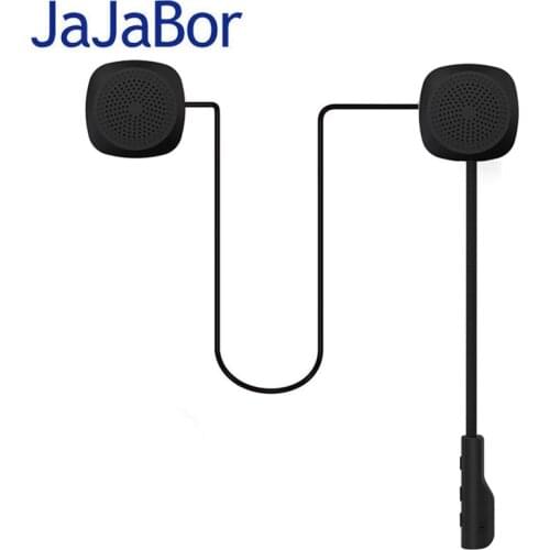 JaJaBor 4th Generation Bluetooth 5.0 Motorcycle Helmet Headset Wireless Scooter Speaker Headphone Handsfree Call Music Play MH04