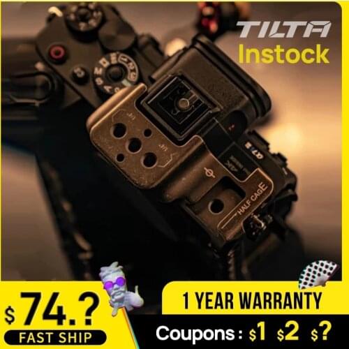 Tilta SONY A7S3 Camera Cage Full Cage Half Cage Basic Lightweight Professional Tactical Gray for SONY A7S3 A7s III Tiltaing