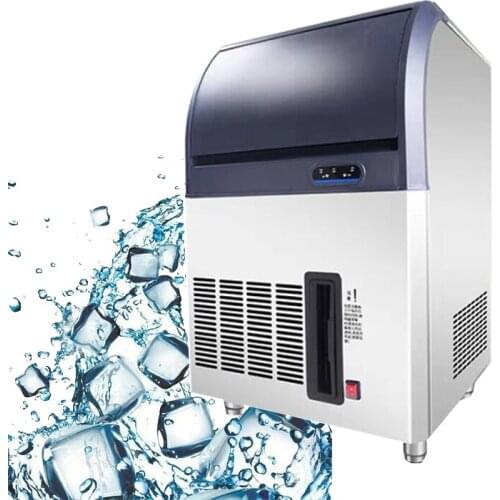 Commercial Home Ice Maker Machine Automatic Refrigeration Equipment Kitchen Equipment Crescent Ice Maker 70kg / 24h