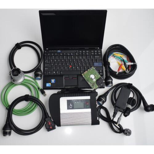 Mb star c4 sd connect multiplexer 5 cables diagnostic tool laptop x201t i7 4g hdd 320gb ready to work 2020 latest version